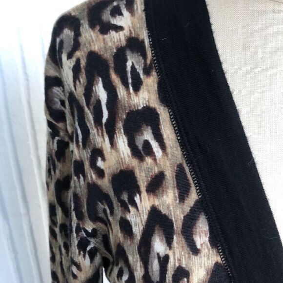 Tory Burch animal print sweater - Picture 2 of 6